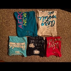 Lot of Aeropostale tees